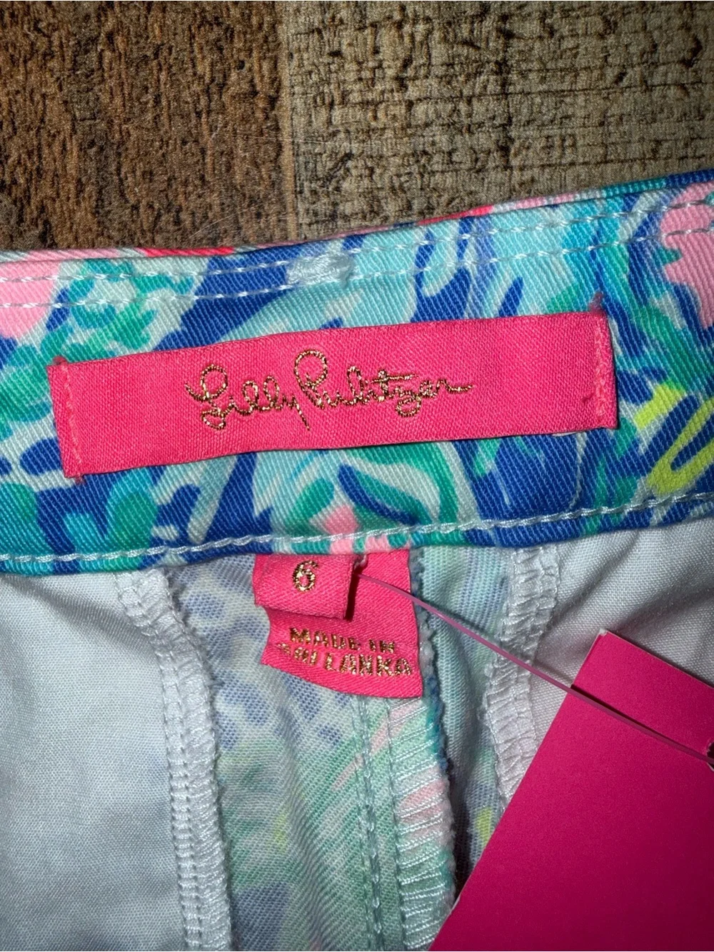 NWT Lilly Pulitzer Mermaids Cove bay Ave shorts